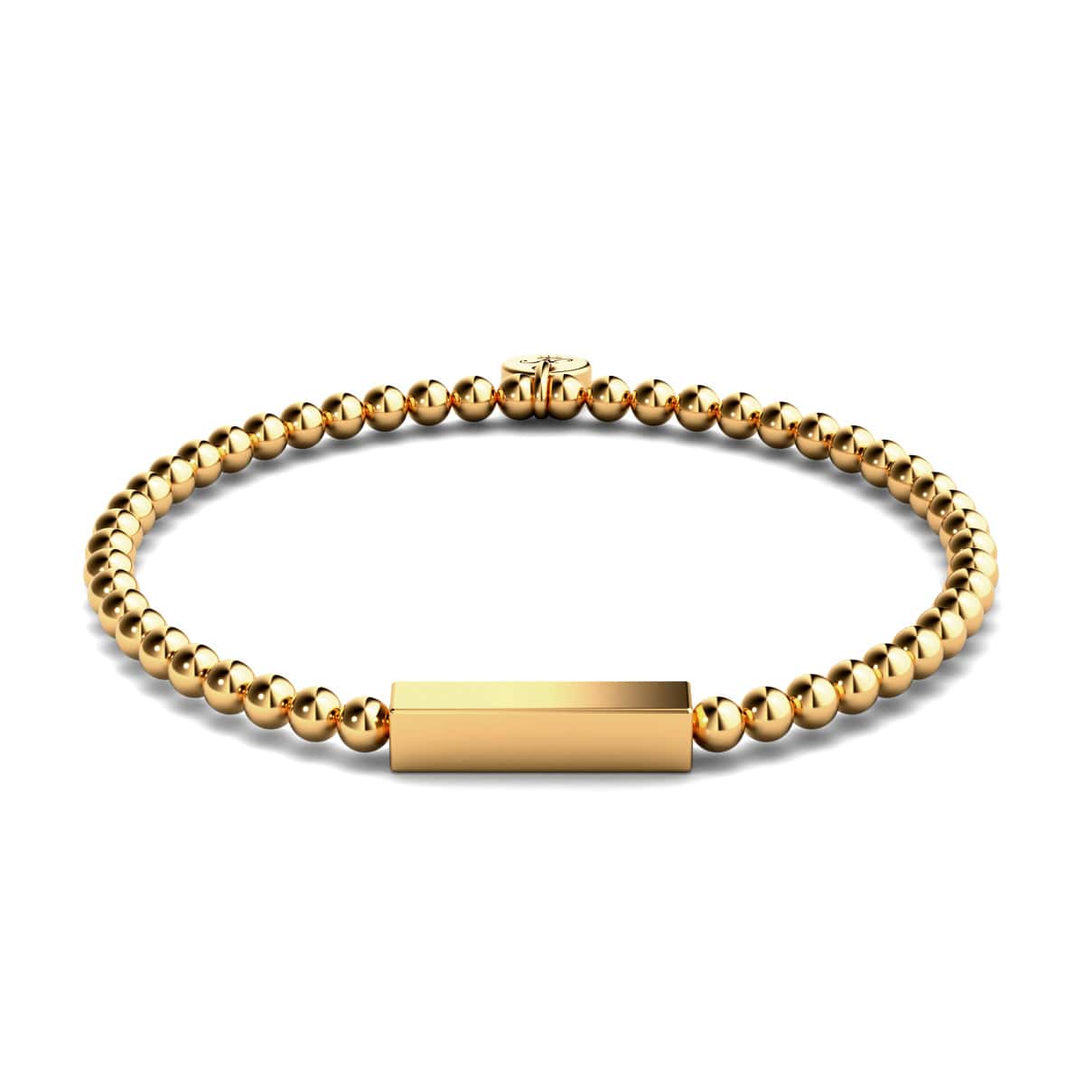 Gold | Vergoldetes Stabarmband | Mini